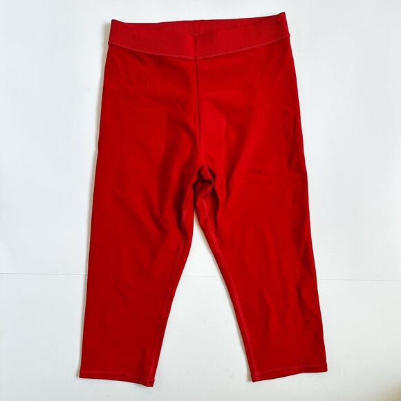 Alo Yoga Alosoft High-Waist Capri Leggings Classic Red Iconic 90's Size XS - Picture 3 of 12